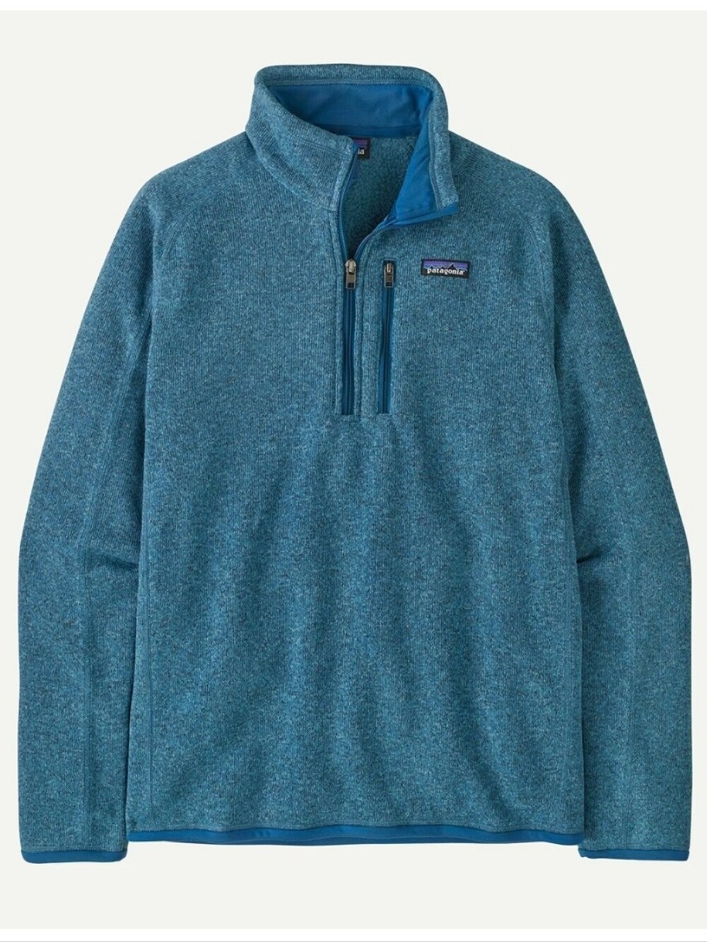 Patagonia Better Sweater Quarter Zip Men's XL Blue - Picture 3 of 14